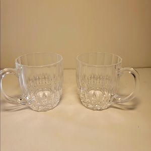 Mikasa Crystal cups (set of 2)